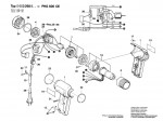 Bosch 0 603 268 842 PHG 600 CE Hot Air Gun 240 V / GB Spare Parts PHG600CE
